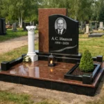 монумент из гранита на могилу дымовский и габбро